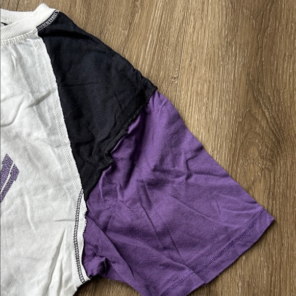 Northwestern University Purple and Black Crop Top - Picture 4 of 8